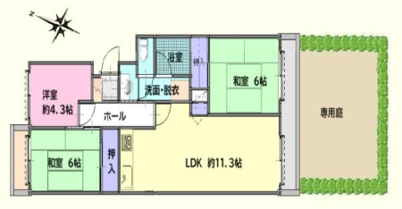 Ԏ} 67.98āE쓌3LDK̂