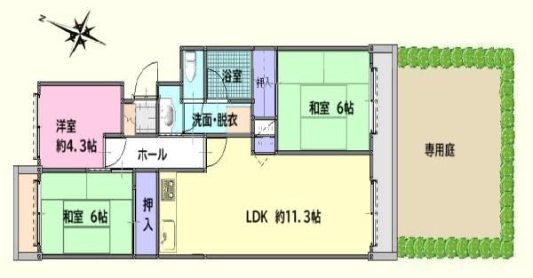 Ԏ} 67.98āE쓌3LDK̂