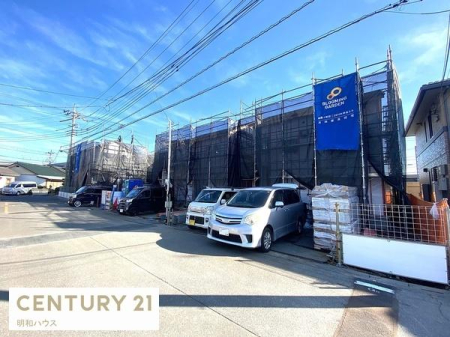 �O�ʓ��H�܂ތ��n�ʐ^ ��O�P�����E�Q����