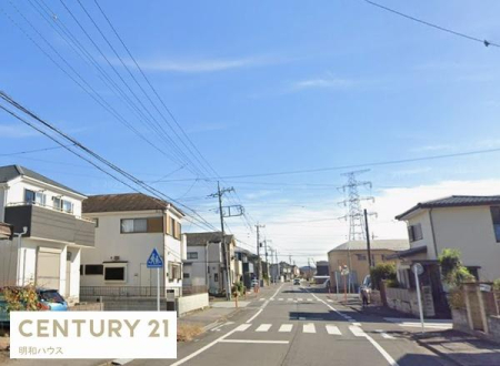 �O�ʓ��H�܂ތ��n�ʐ^ �������_�݂���L���ȏZ���I