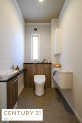 �g�C�� �E�H�V�����b�g�g�C���@���ʕt��