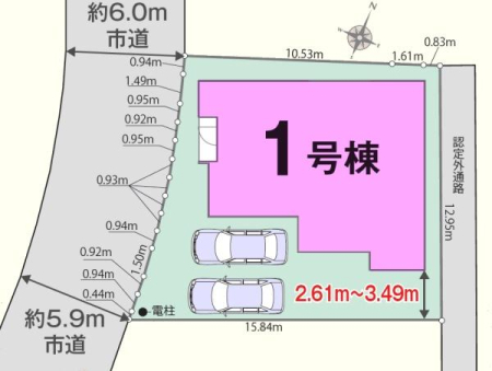 ���} �J�[�X�y�[�X����2�䒓�ԉ\�I