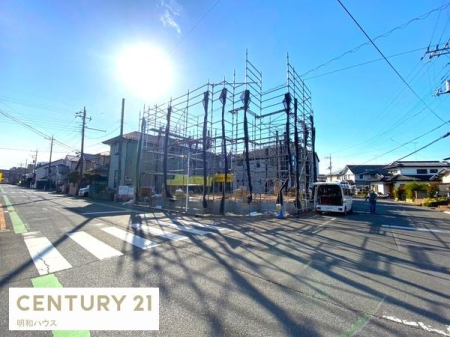 �O�ʓ��H�܂ތ��n�ʐ^ JR��z���}���w�k��17���̏Z��n�I