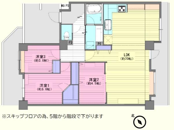 �Ԏ��} 20����Ƃ肠�郊�r���O�����͂�3LDK