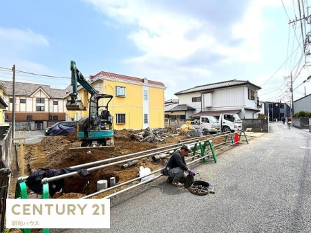 �O�ʓ��H�܂ތ��n�ʐ^ �Ԓʂ肪���Ȃ��Ԍɓ�������S�ł��I