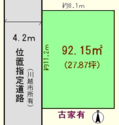 ��z�s���P�֖k2���� 2-28�̓y�n